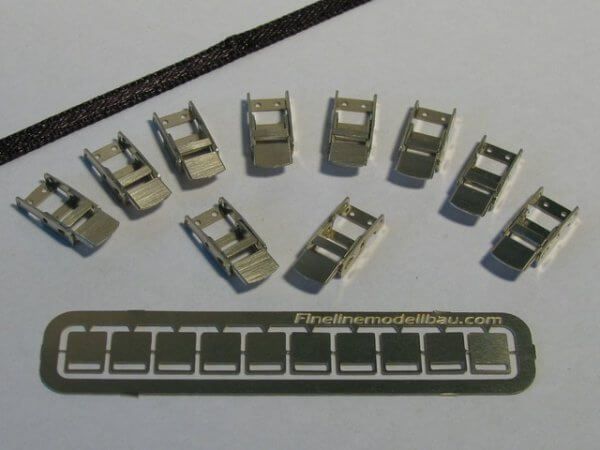 Tautliner Planen-Verschlüsse 10 Stück,ca. 13x3x4,8mm