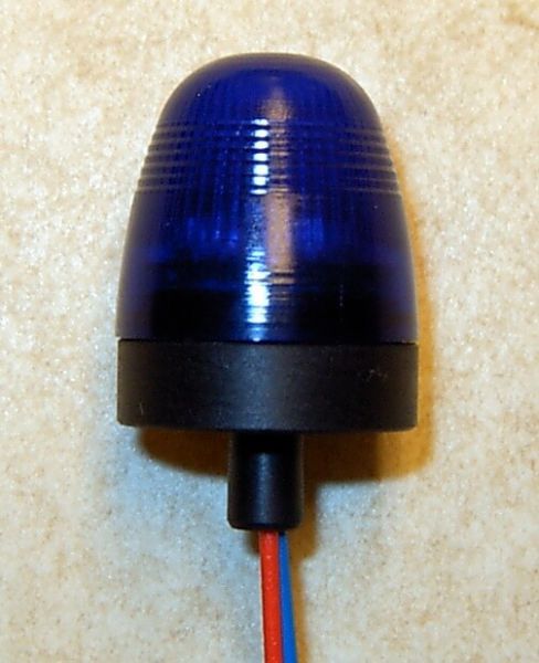 Beacon, bleu, avec électronique intégrée u