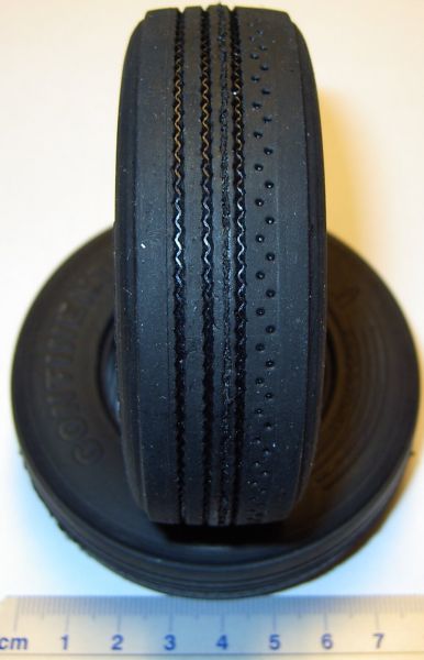 rues 1x pneus larges matériau solide CONTI 385 / 65R22,5