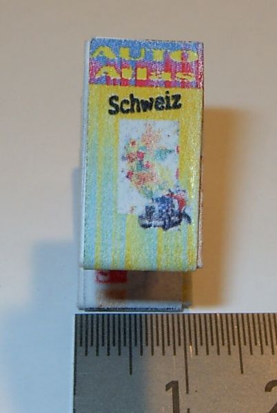 Miniatur-Strassenkarte (faltbar) CH Schweiz