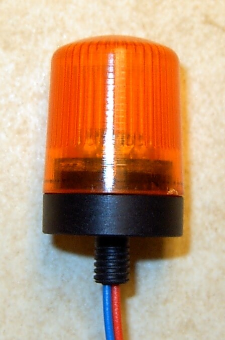 KFZ Rundumleuchte Orange 12 V mit Spiralkabel und Stecker für  Zigarettenanzünder