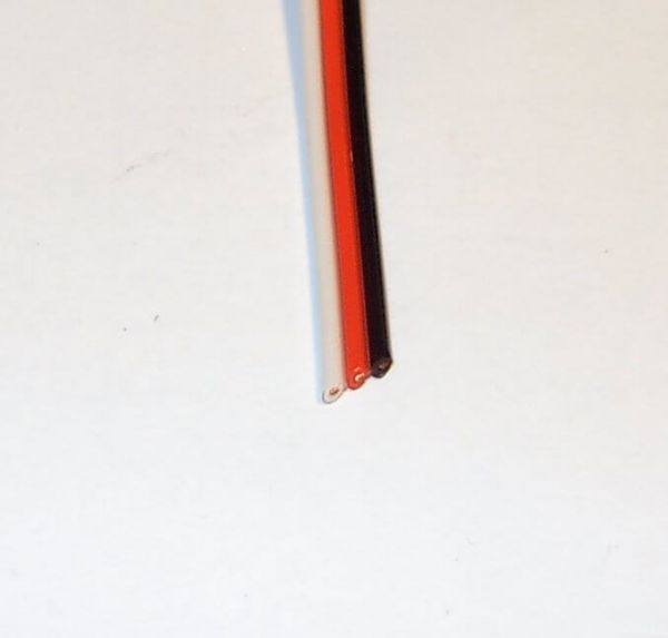 PVC braid, 3-core, 0,14 qmm, super soft Futaba