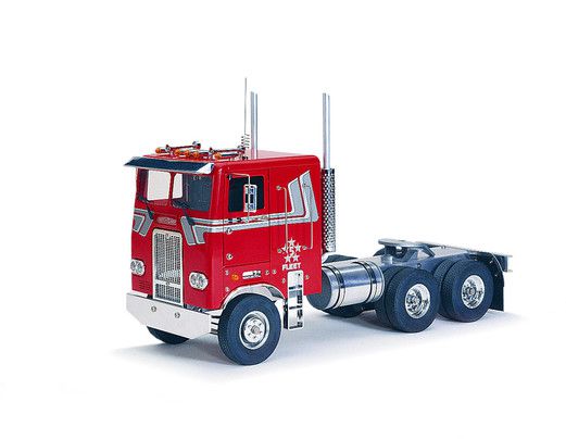Kompletny zestaw Freightliner COE, czerwony, traktor