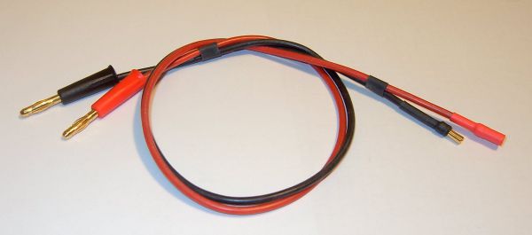 Charging Cable banana plug / 3,5mm tradesper- litzt, about 50cm