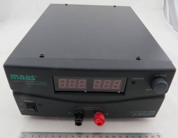 1 Switching power supply SPS-9400. 3-15V / 40A. Strong switching net